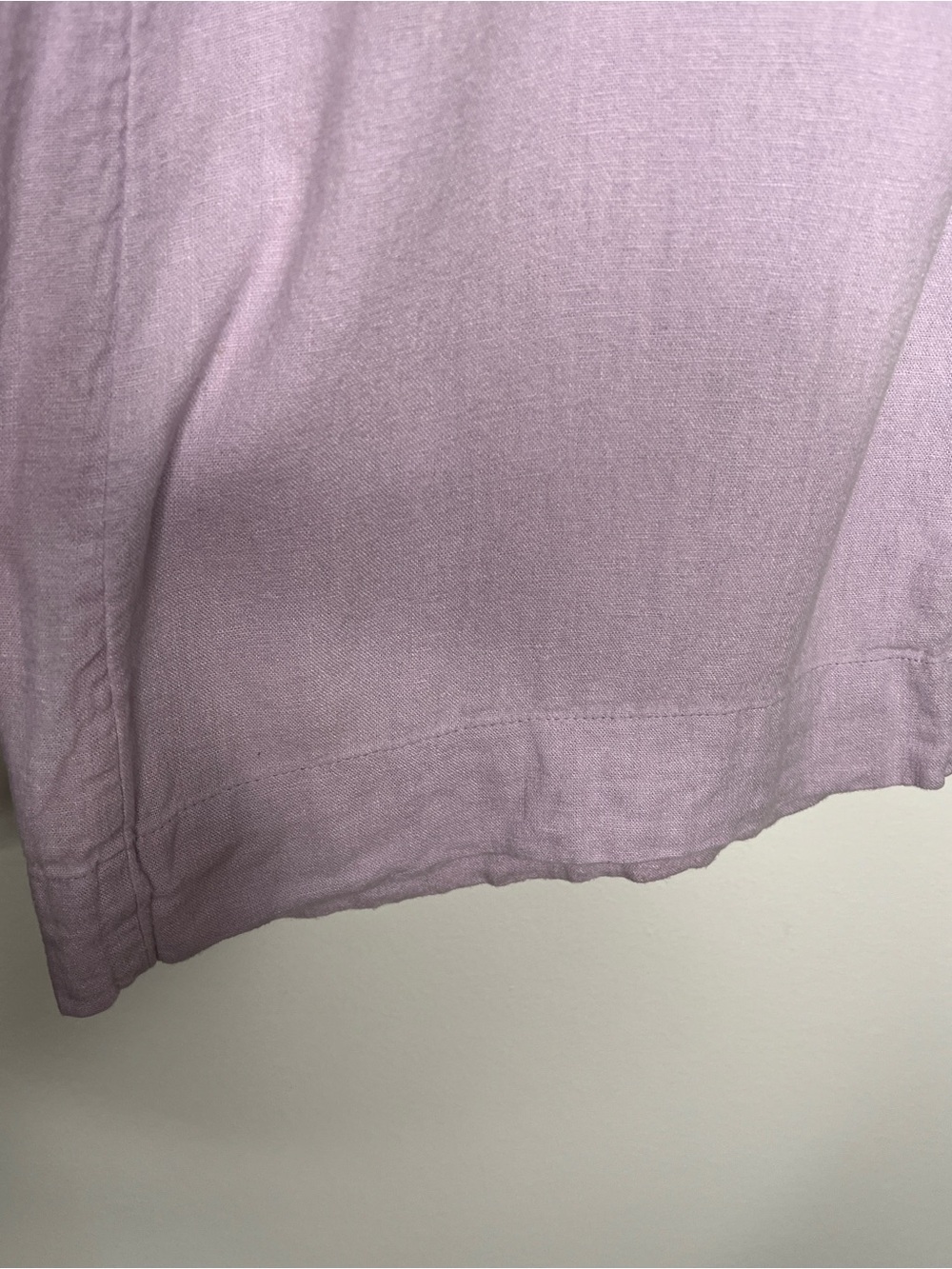 Free People Pale Lilac Linen Two-Piece Set - Picture 4 of 14